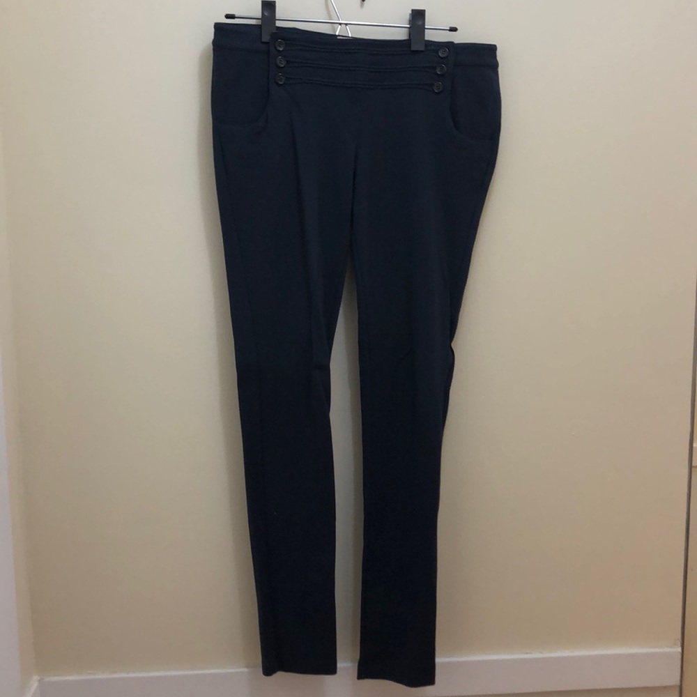 Elizabeth and James navy leggings